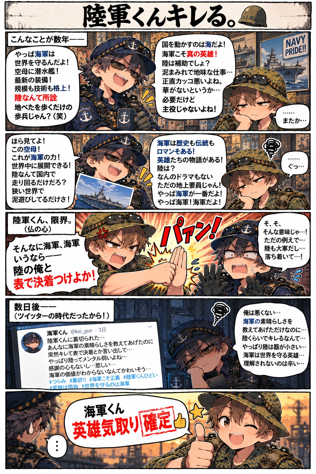 かいぐんくん4 | の人気AIイラスト・グラビア