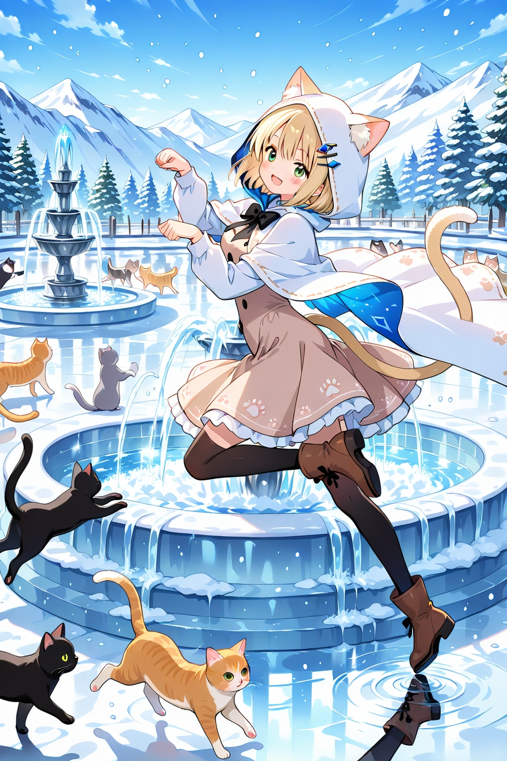 猫の泉☃️