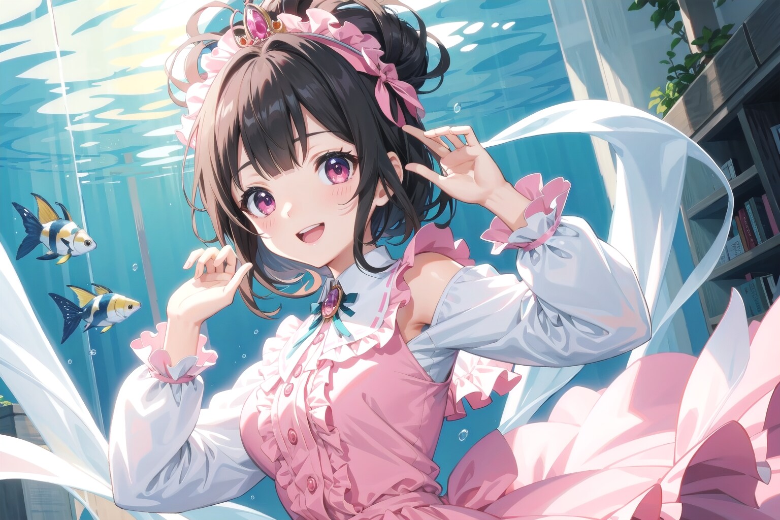 おっきな水槽なのです