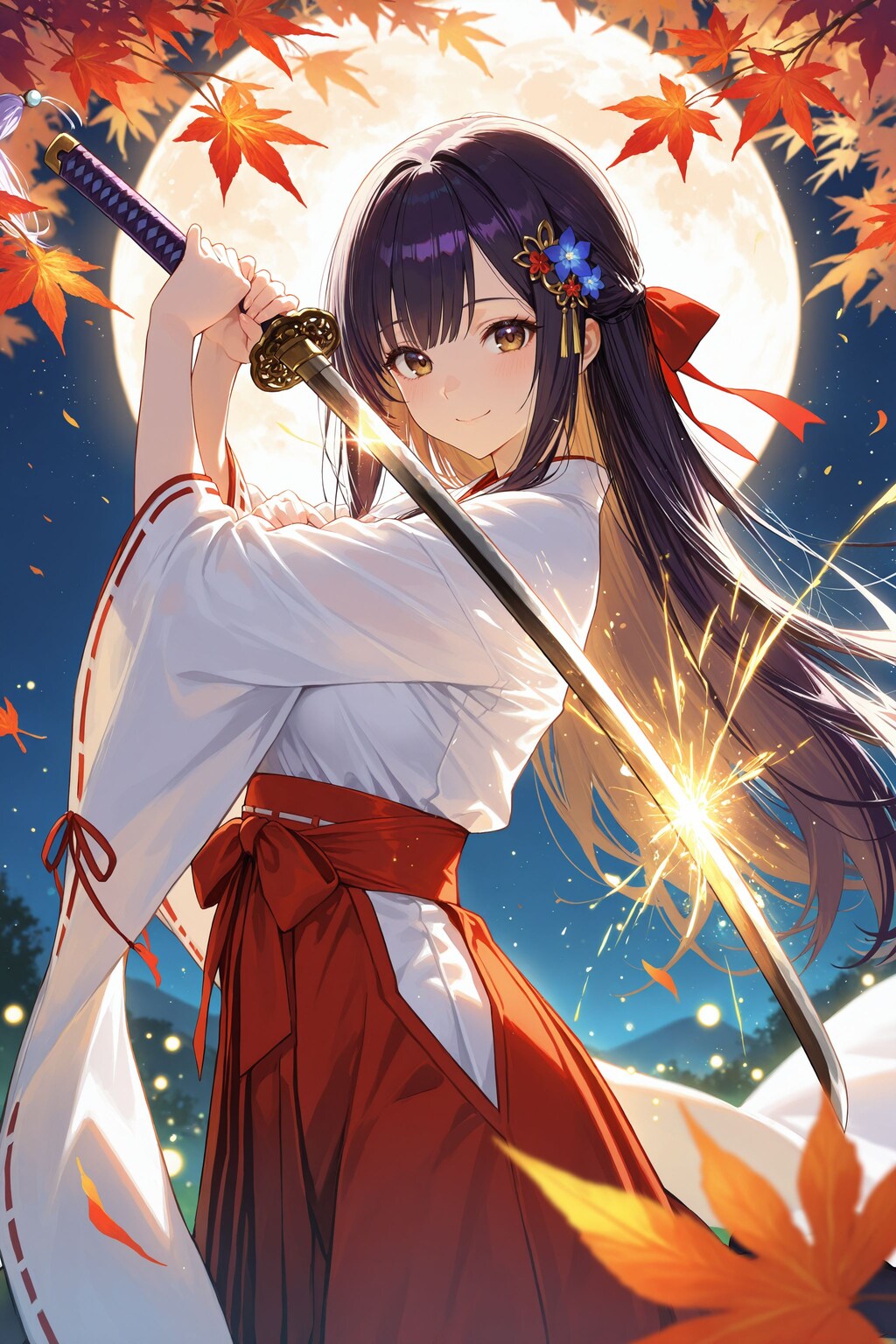 異世界神社の巫女さん（神楽さん）