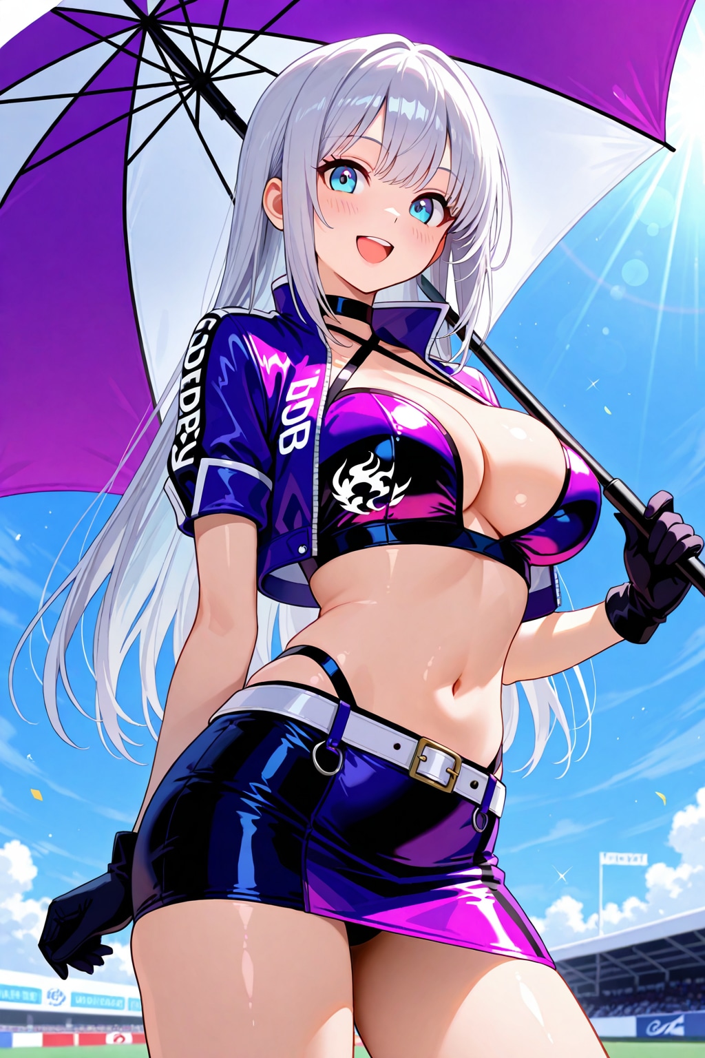 サーキットパラソル