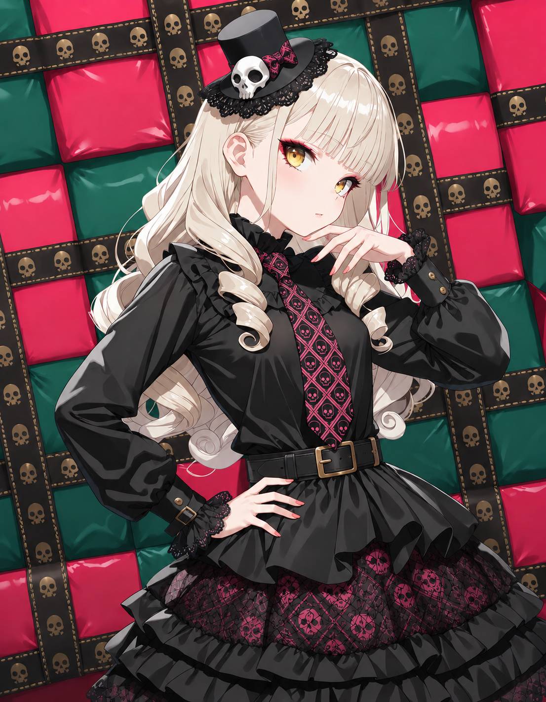 ドクロパターン