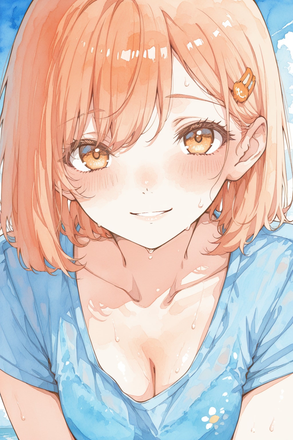 暑いねー。