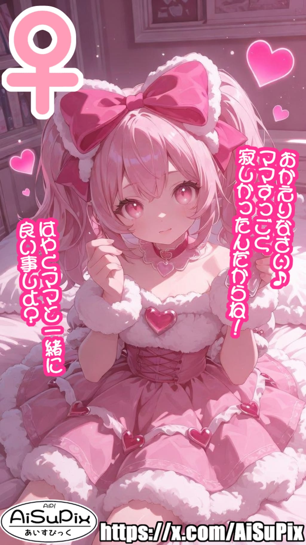 💙AiSuPix／可愛いロリータママ💙