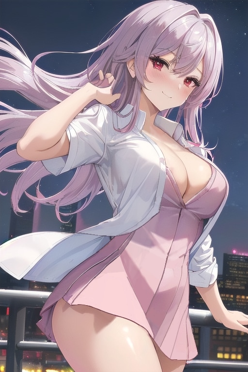 真夜中に現れる少女