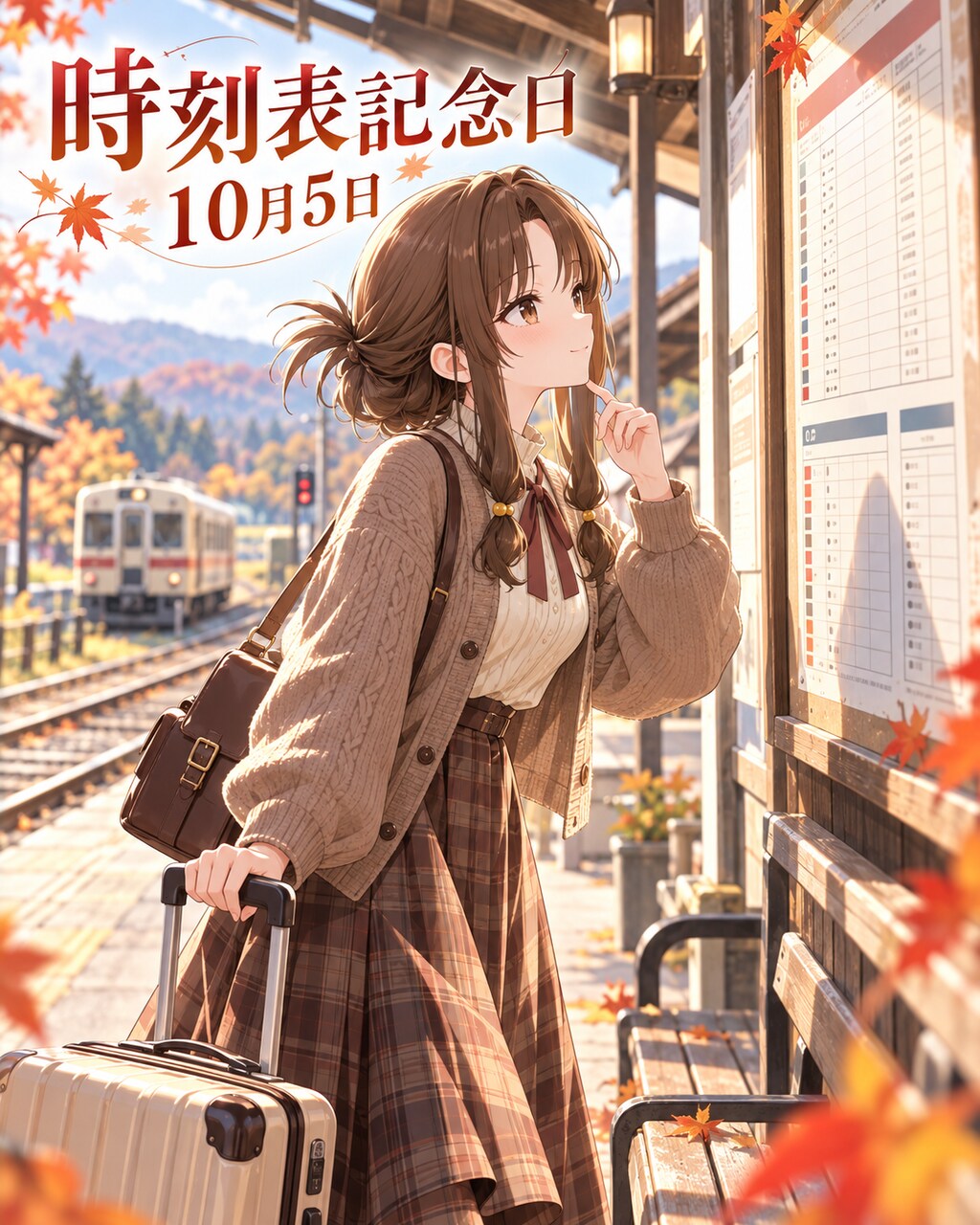 [今日は何の日 10/5] 時刻表記念日