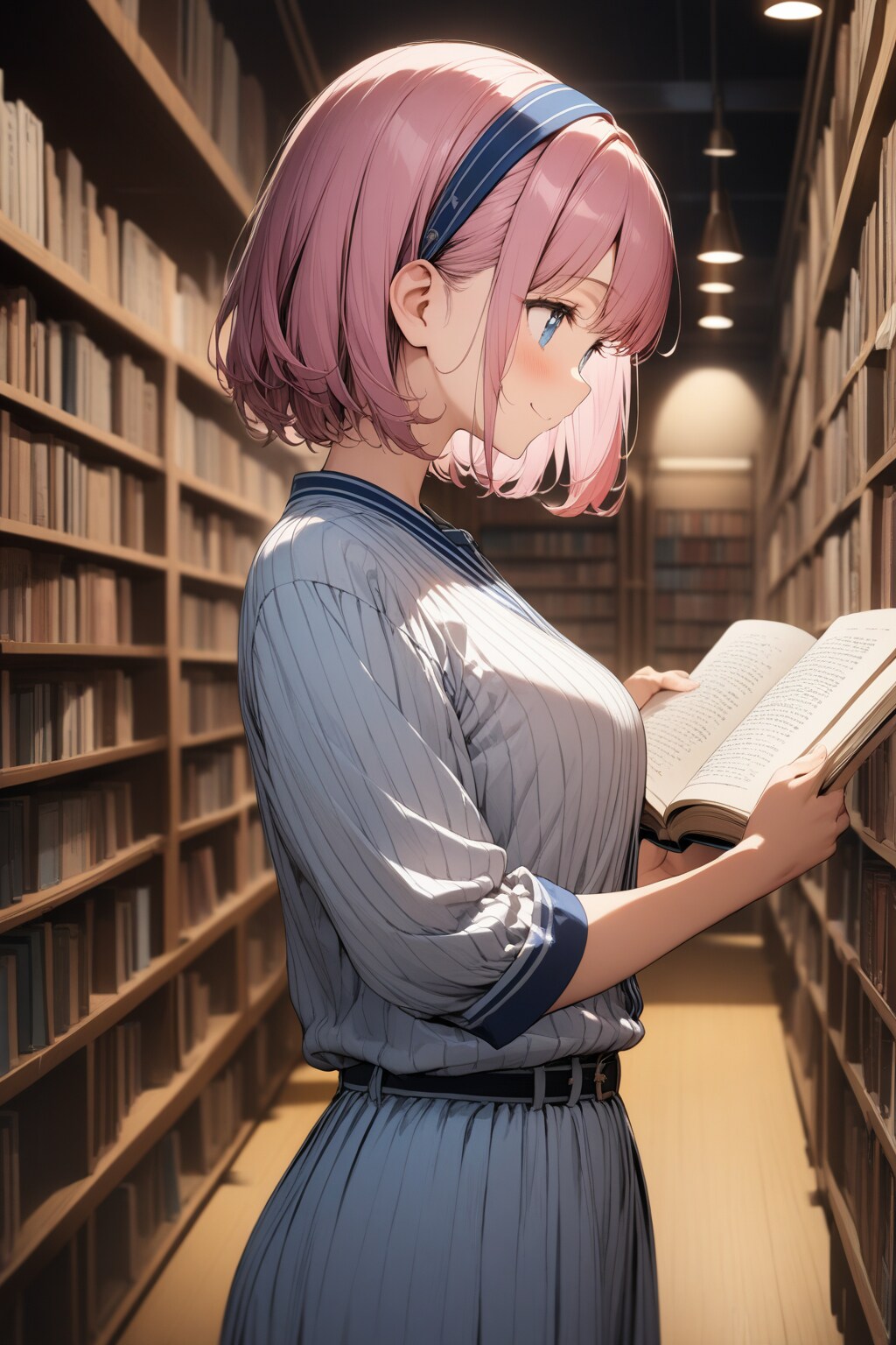読書するさんにん