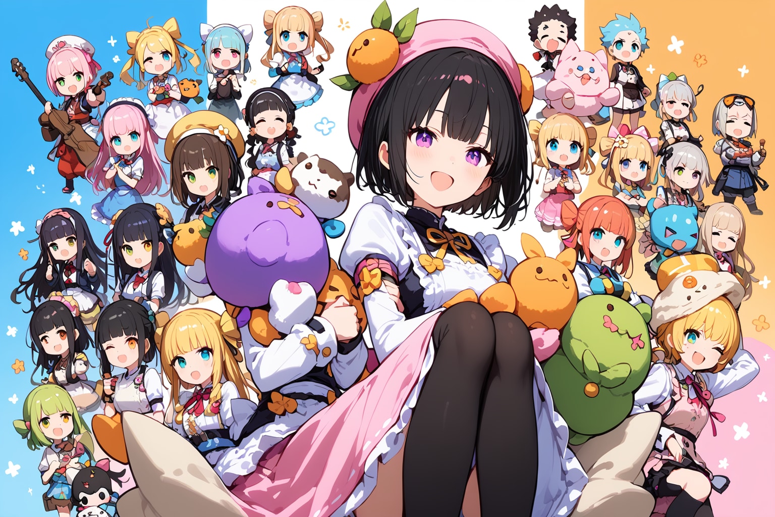 ギャルゲーの登場人物 | の人気AIイラスト・グラビア