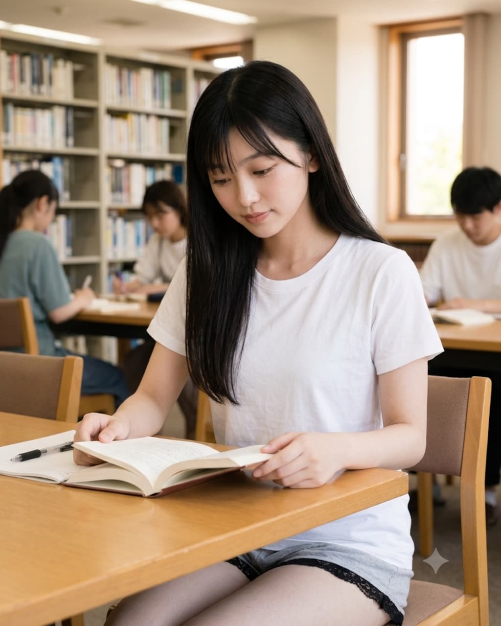 図書館グラビア