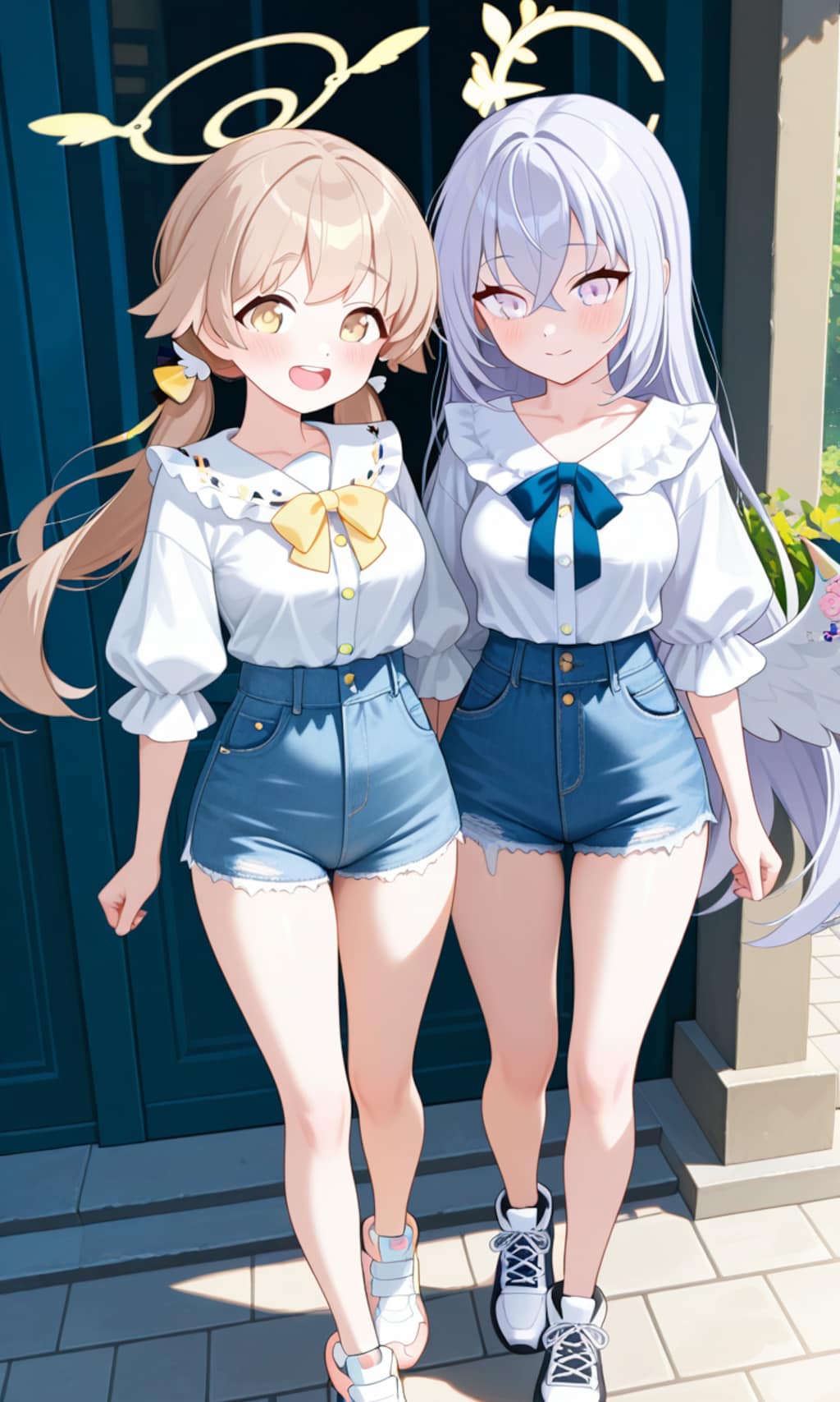 ヒフミとアズサ　夏私服2-6