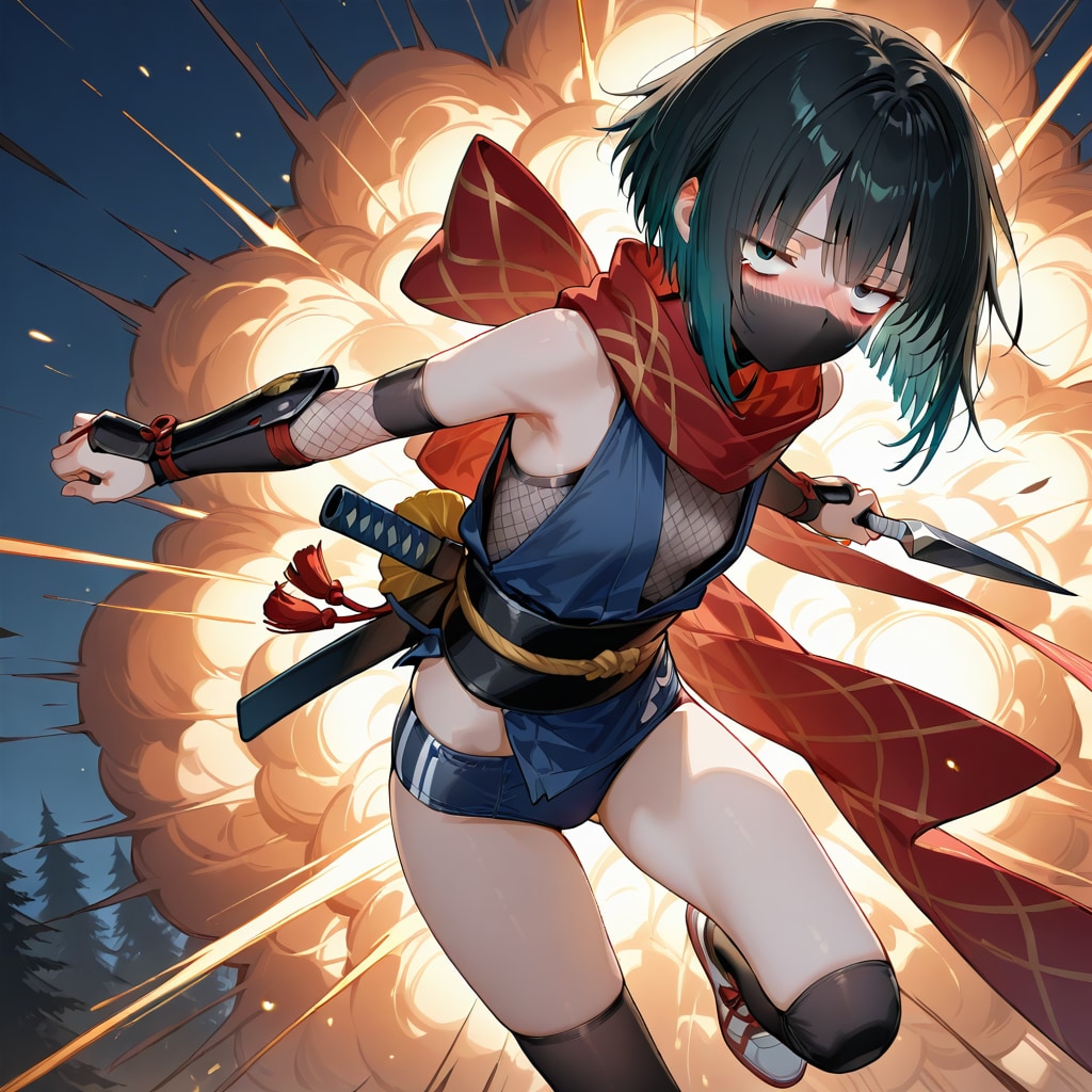 兄ちゃん・・この格好で忍び込んで殿様の蟹を取って来いって・・・