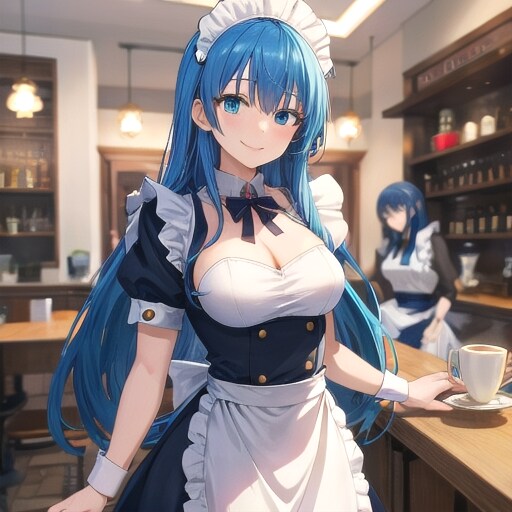 バニーガール風メイドさん(るのーちゃん)