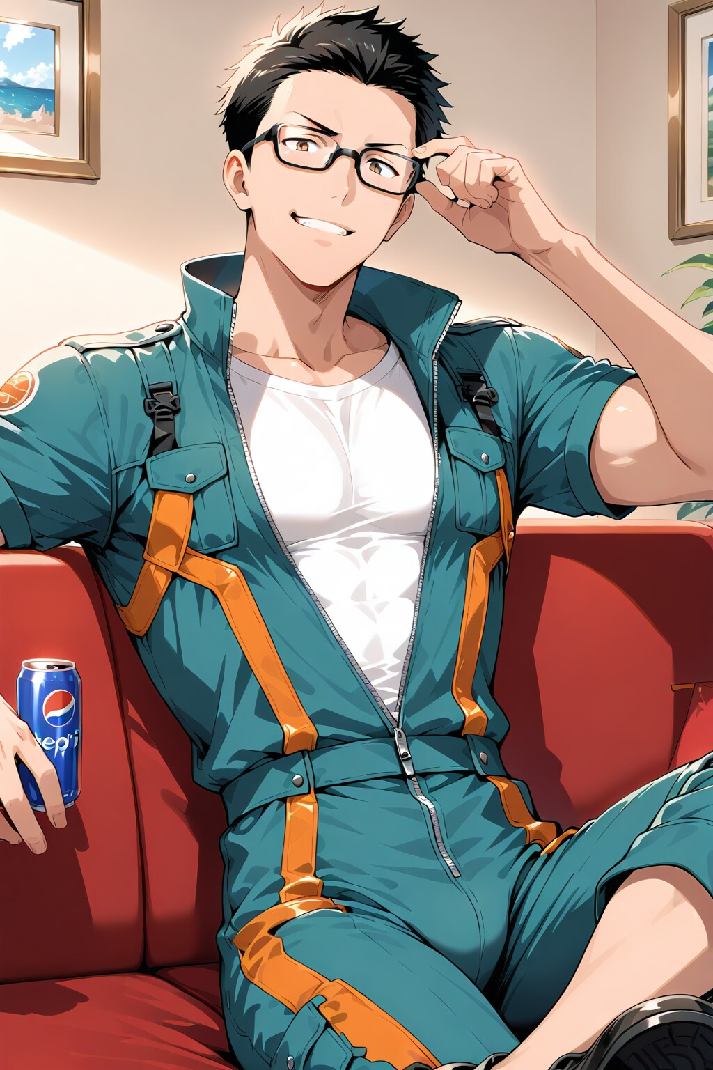 自画像（ドヤ顔）