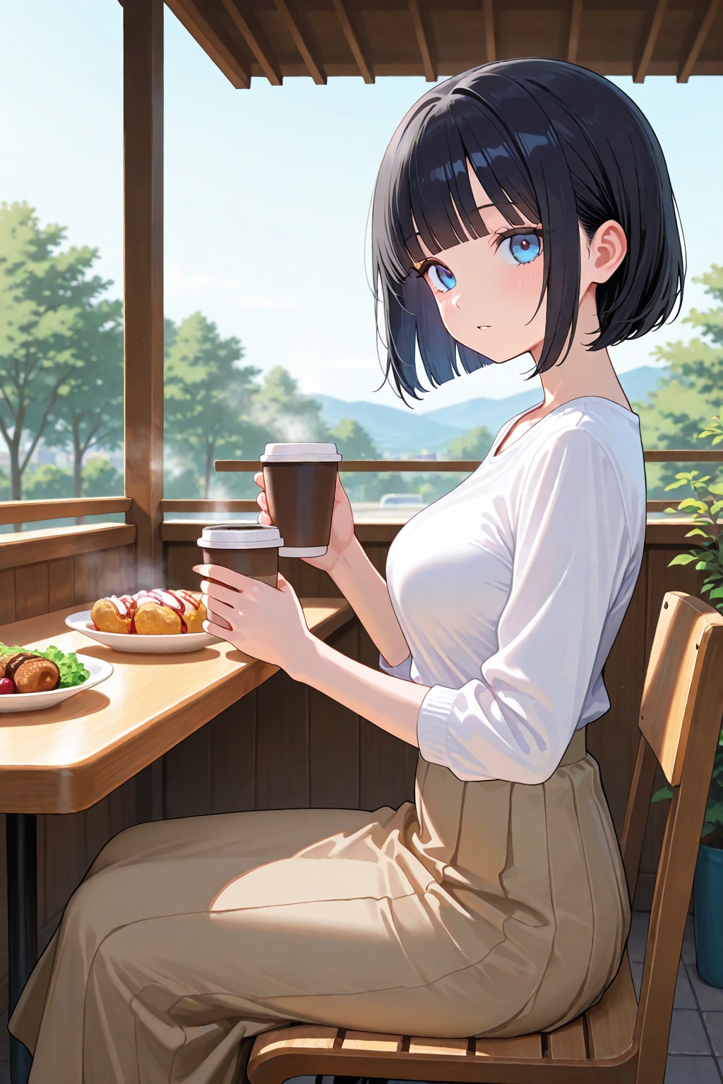 黒髪栞さん