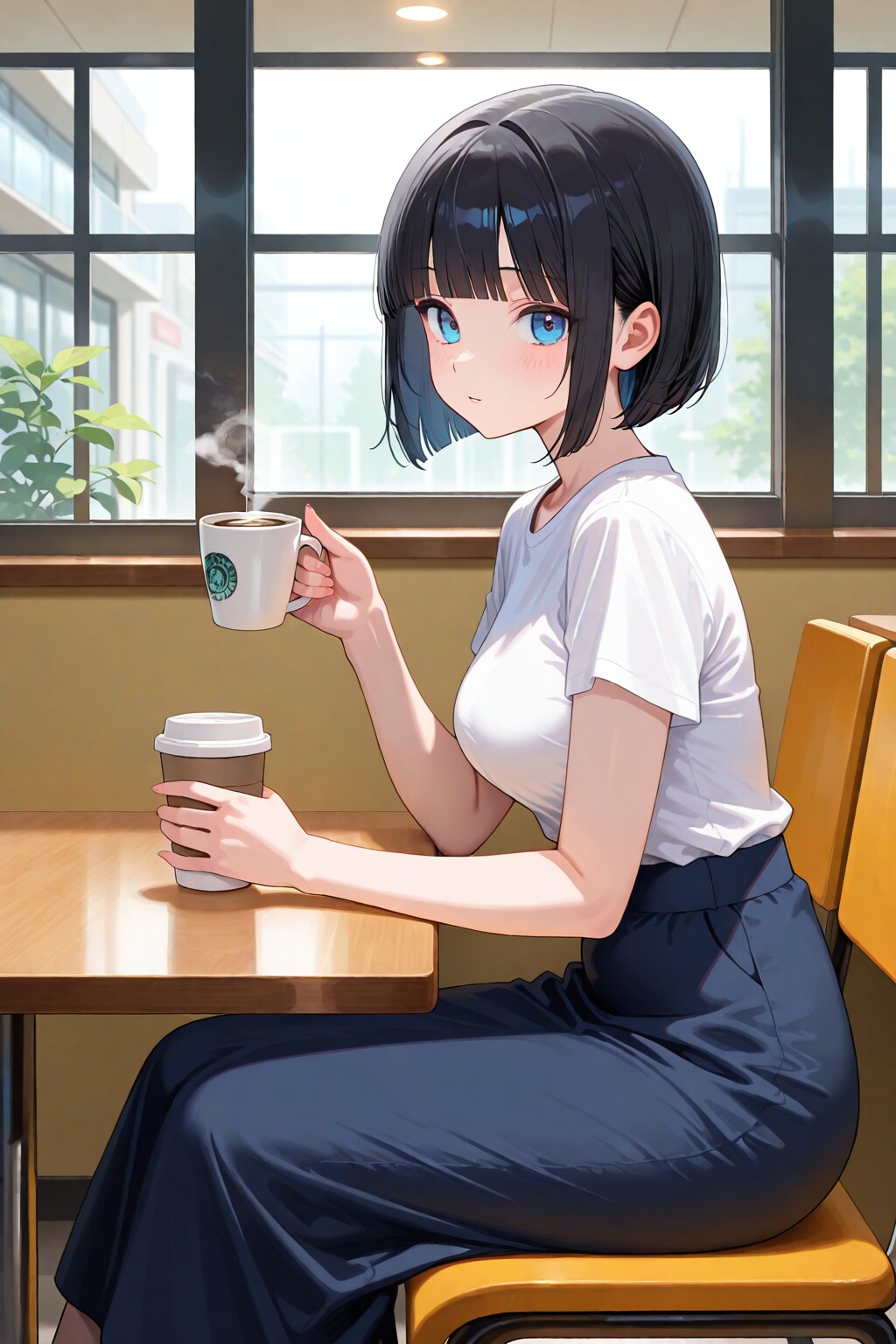 黒髪栞さん