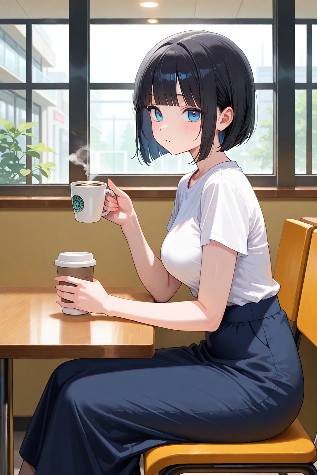 黒髪栞さん