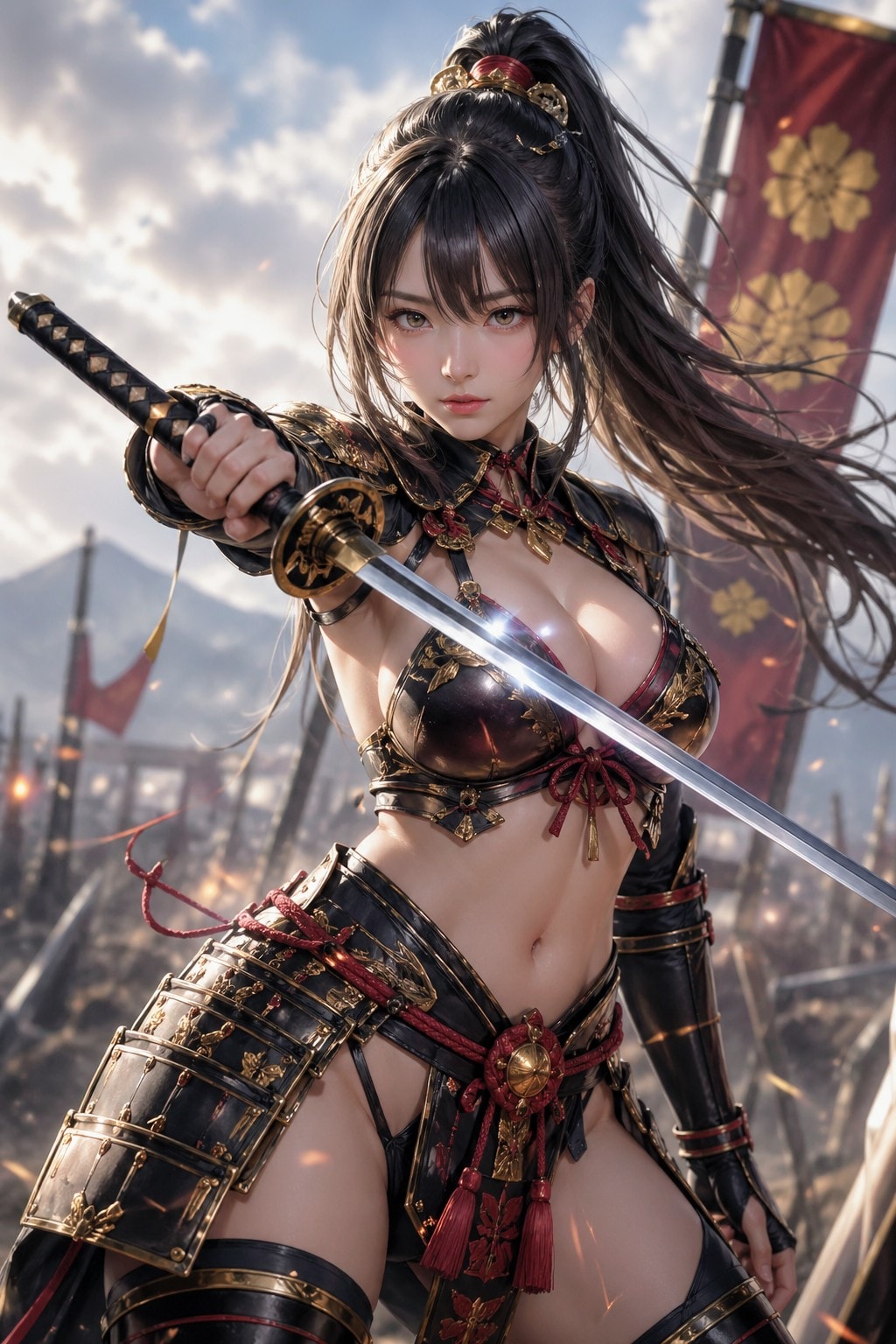 その首、頂戴つかまつるお姉やん⚔️