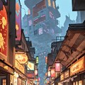 寄木の街 3枚目