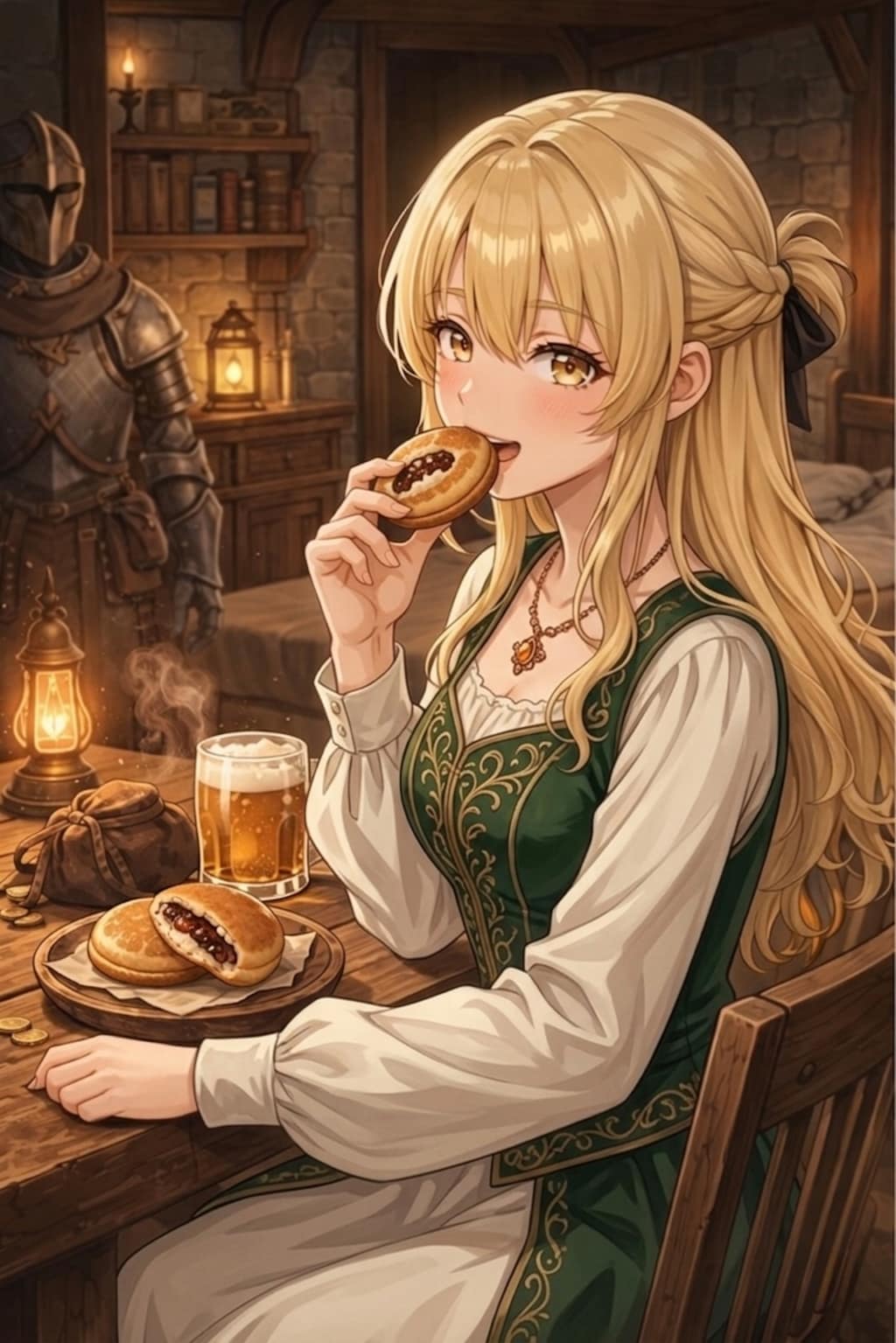 焼き立ての味見