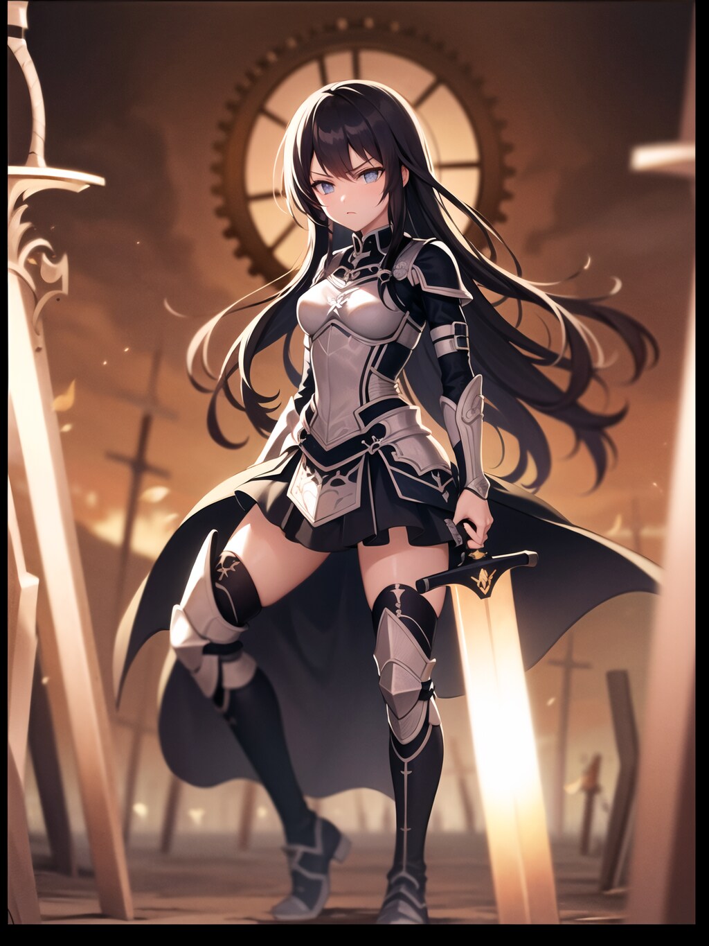 少女は荒野を目指す。
