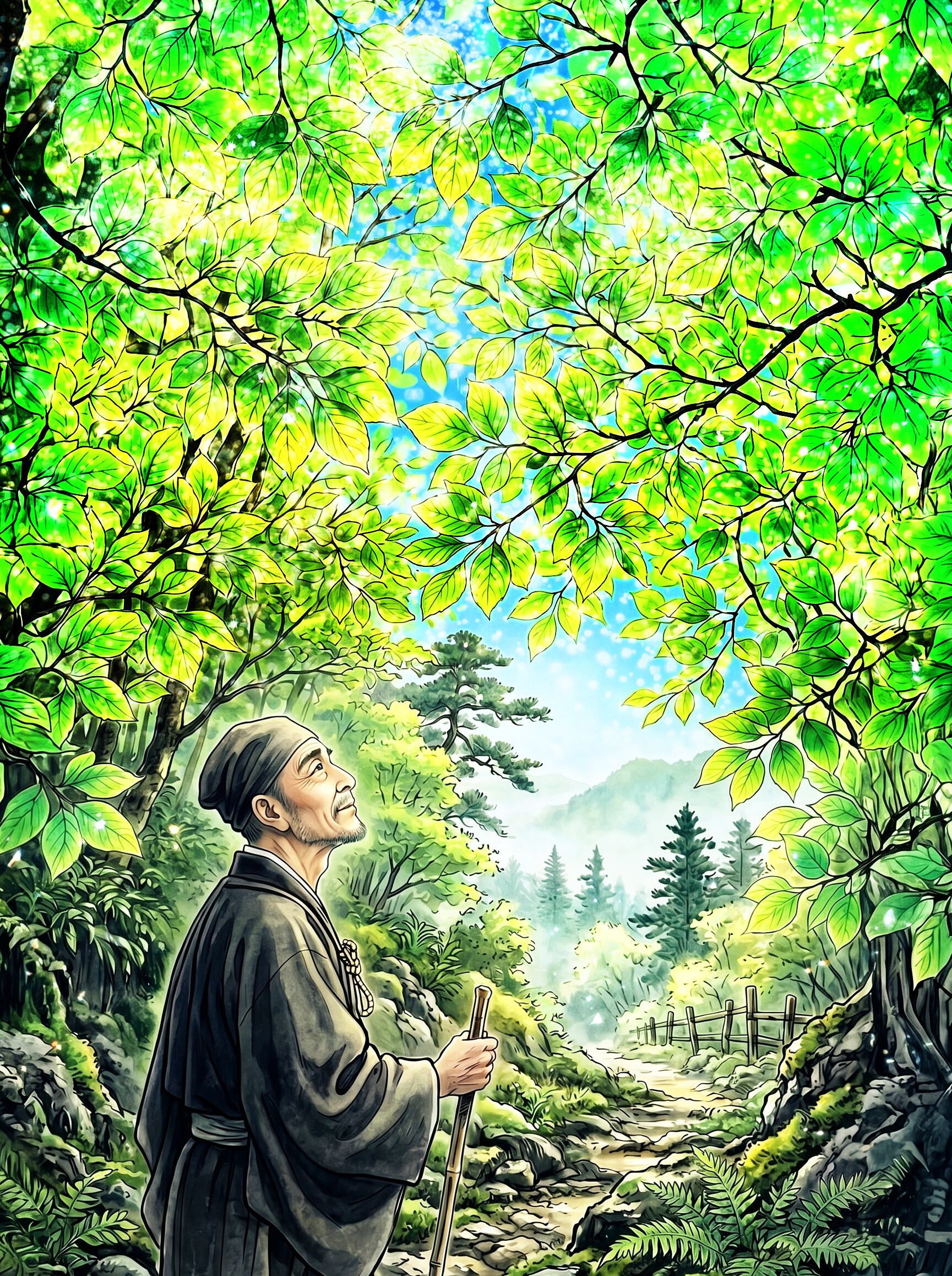 あらたふと青葉若葉の日の光