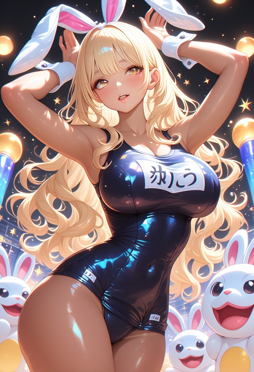 スク水バニーガール