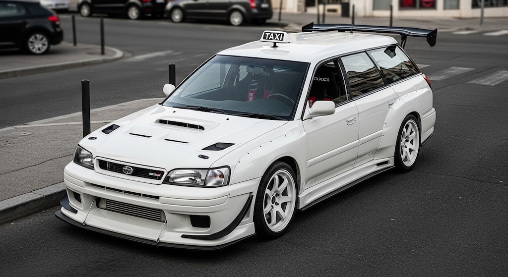 レガシィツーリングワゴンタクシーのドリ車
