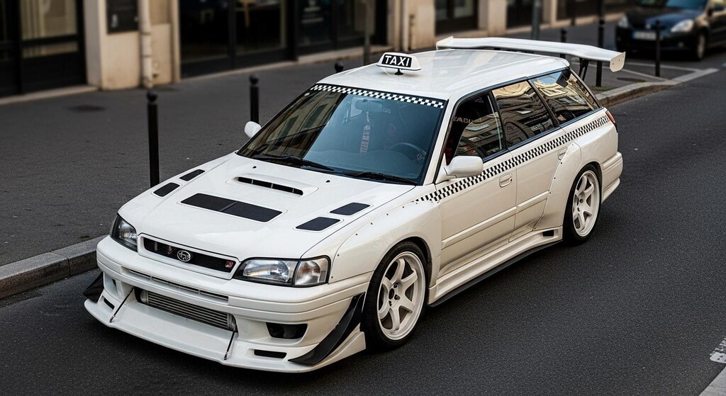レガシィツーリングワゴンタクシーのドリ車