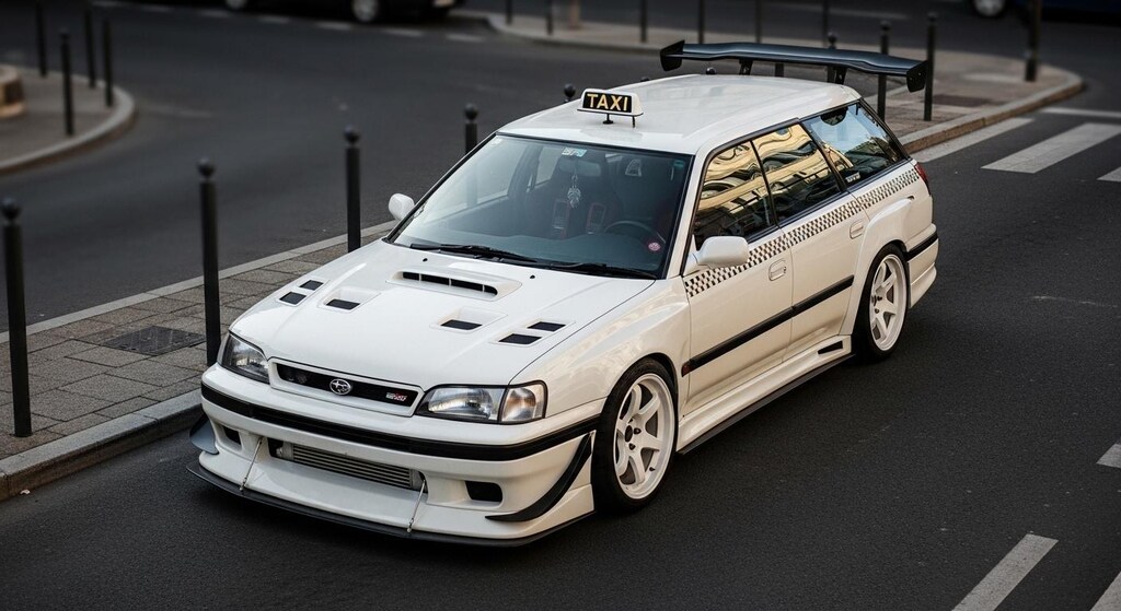 レガシィツーリングワゴンタクシーのドリ車