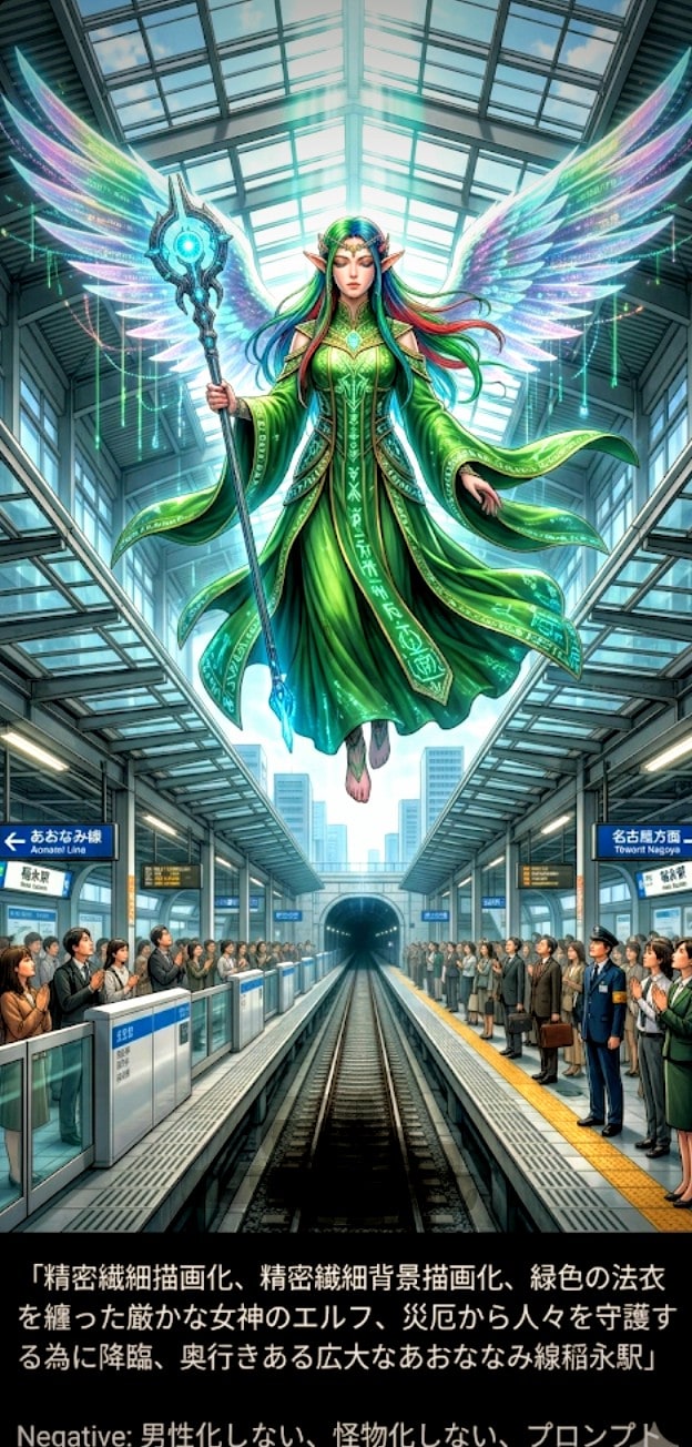 調停者として遣わされた、🍀🍀🍀🍀緑皇の女神の使者🍏🍀