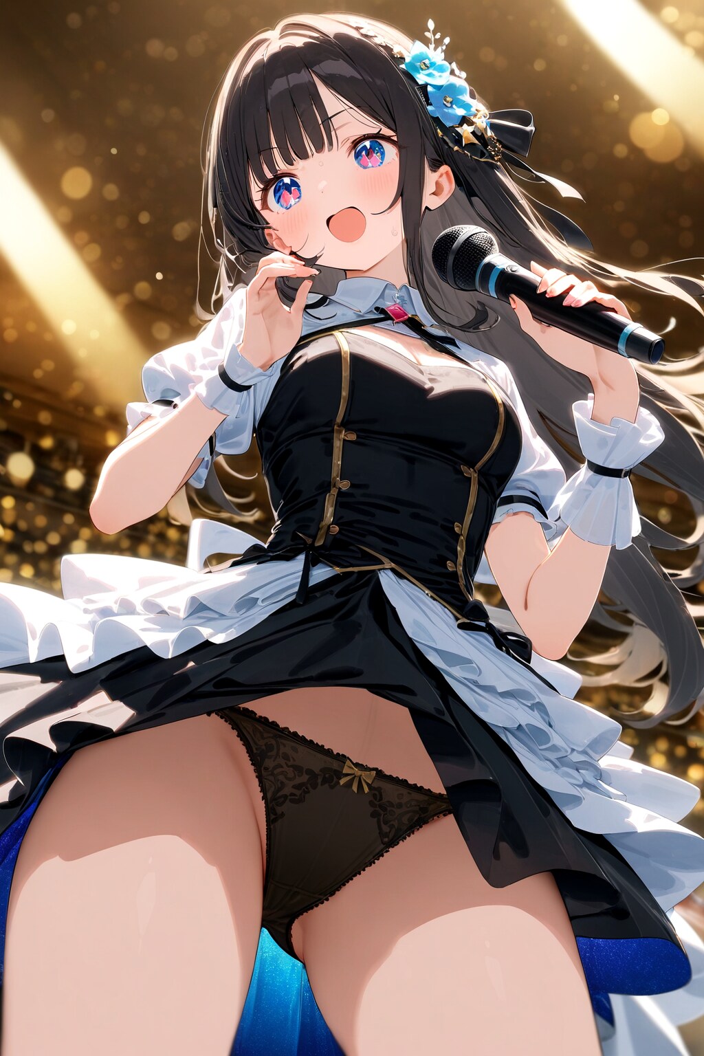 黒づくめアイドルパンチライブ！　from ちち生SDXL系