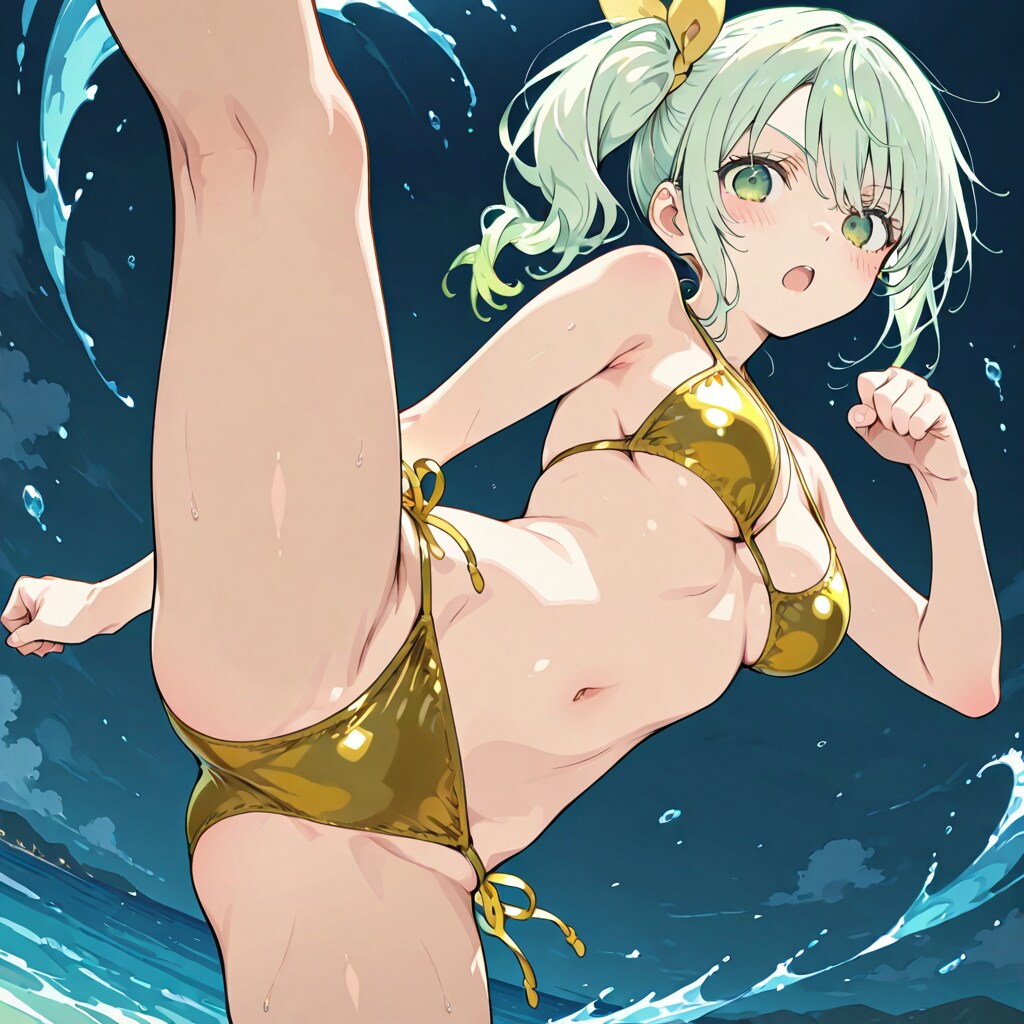 よそのこ きみどりちゃん ハイキック！