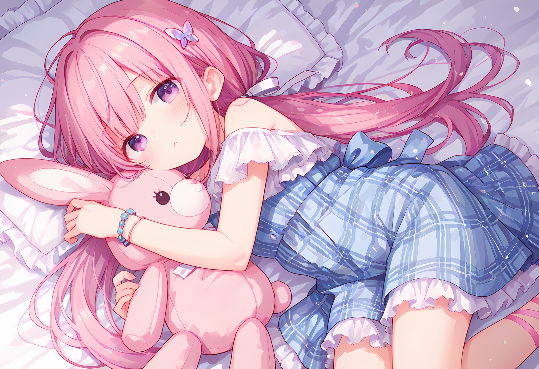 ゆめかわいい桃香（別モデルバージョン） | の人気AIイラスト・グラビア