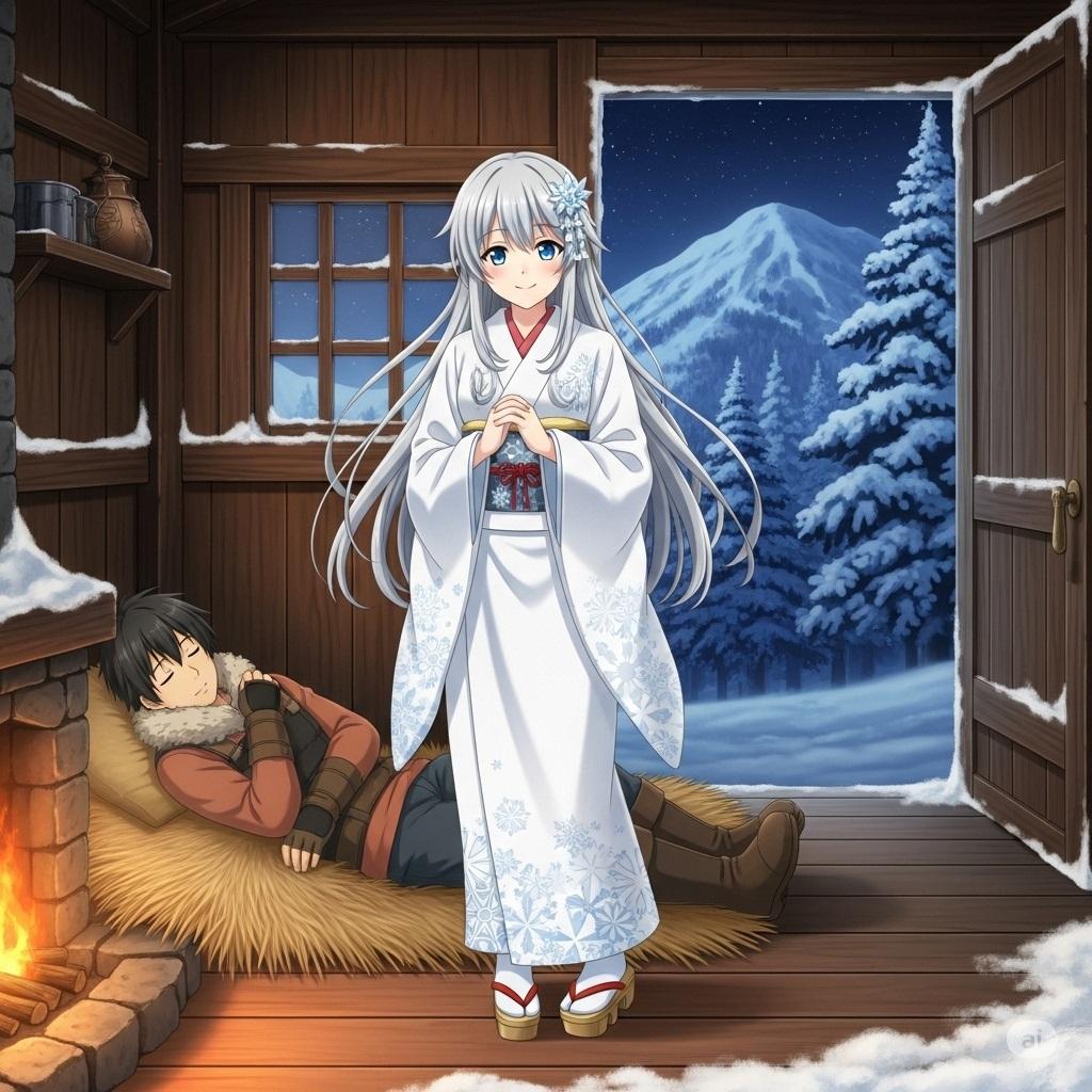 雪女 | の人気AIイラスト・グラビア