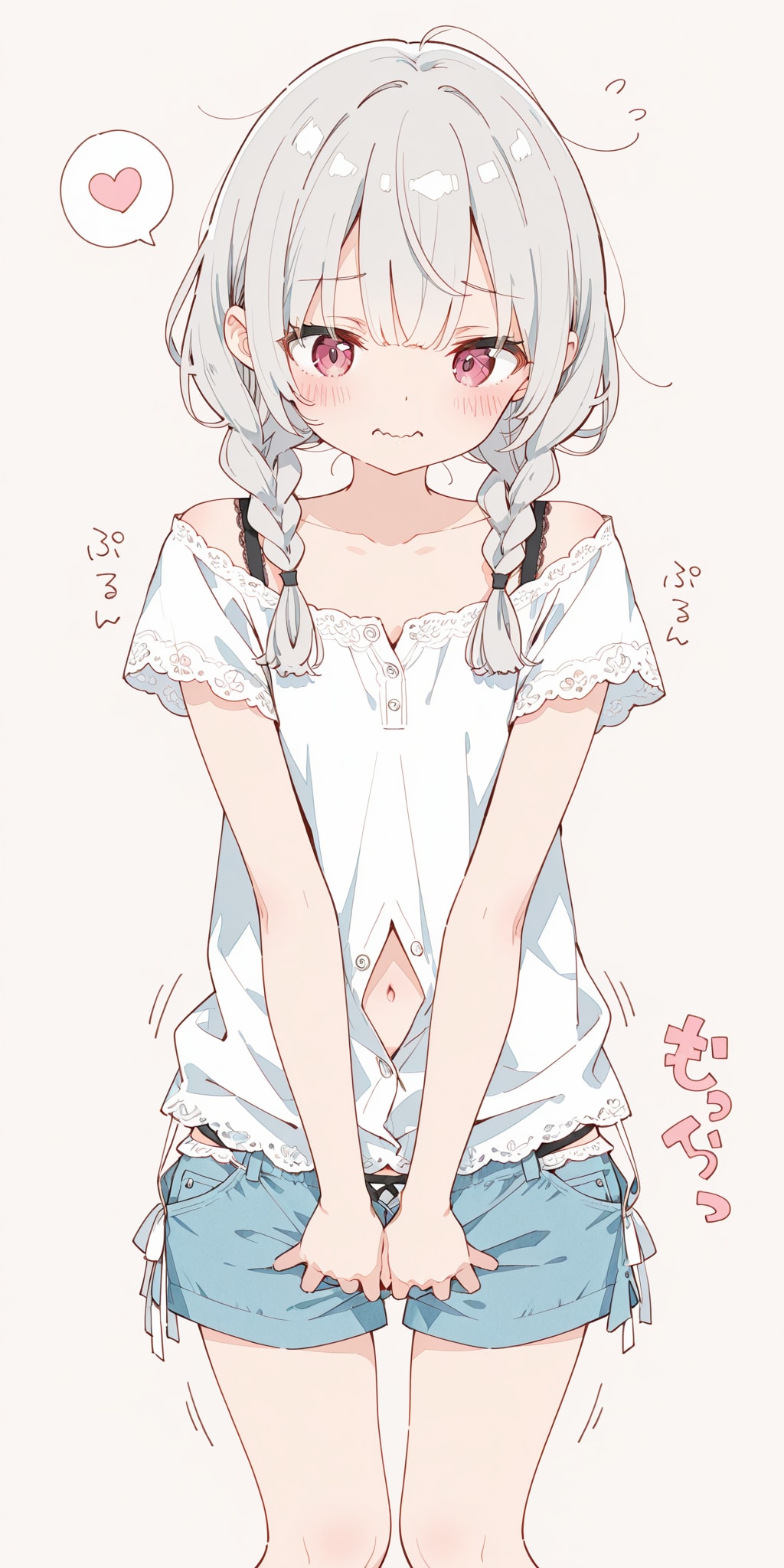 silver hair