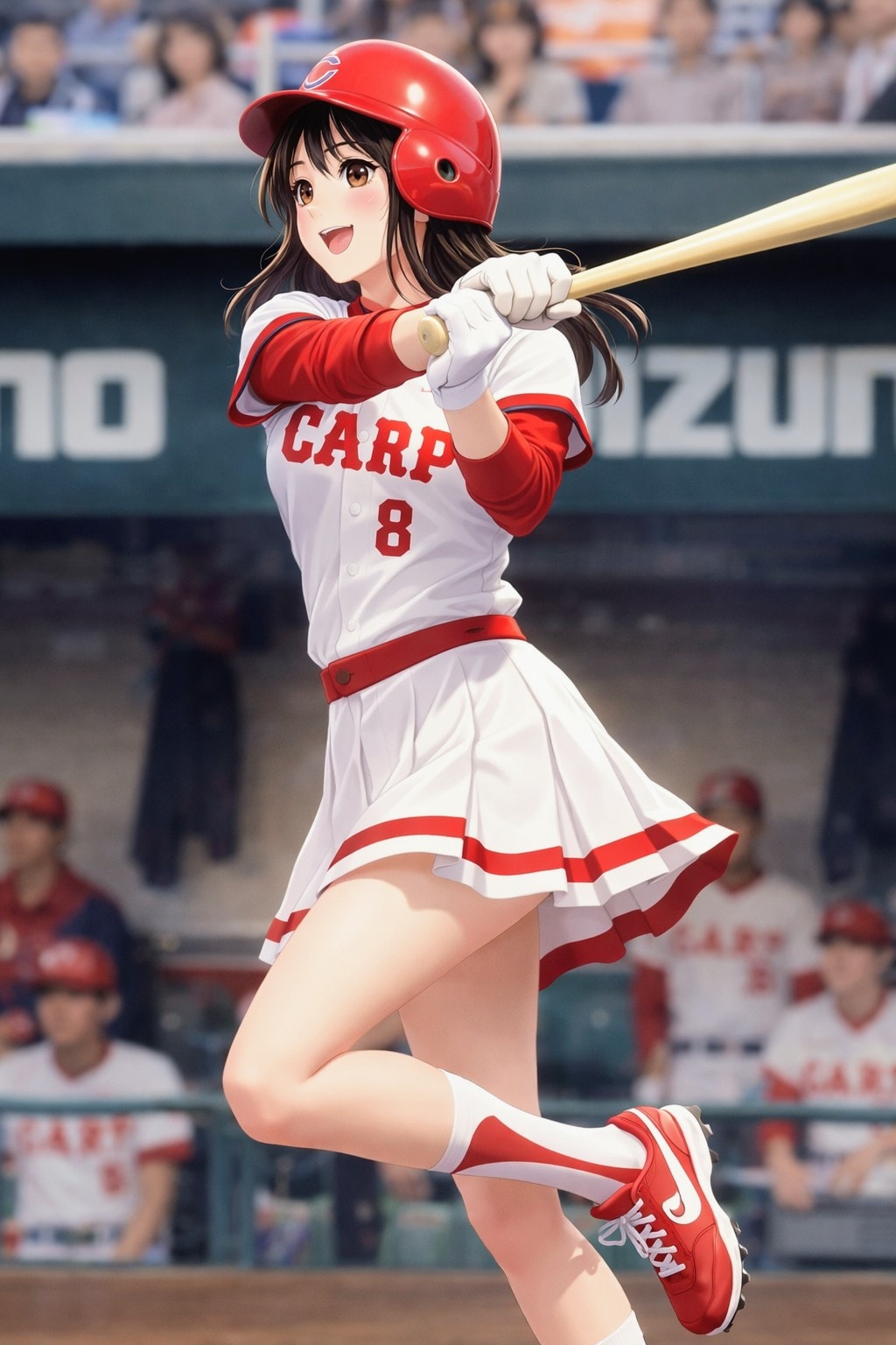 広島東洋カープお姉やん⚾️ | の人気AIイラスト・グラビア