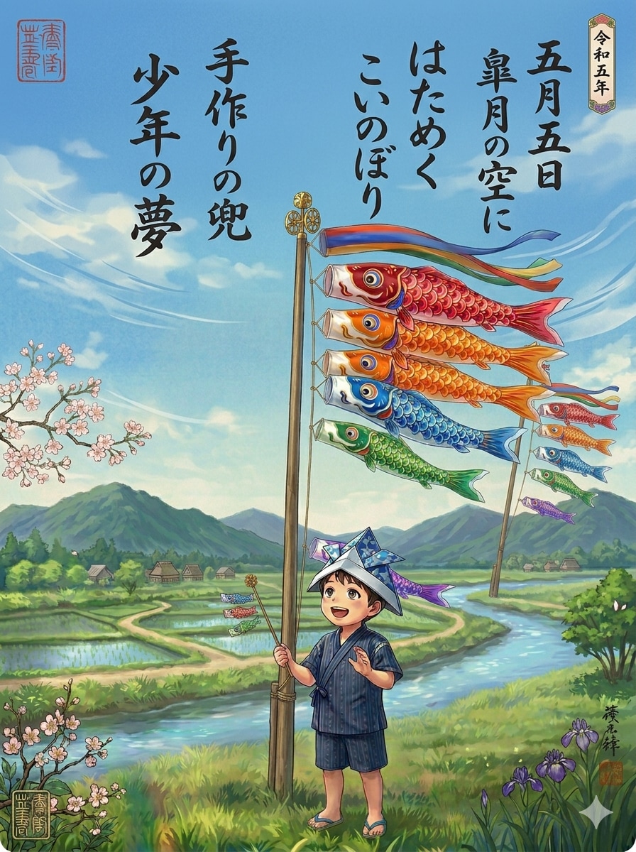 こいのぼり | の人気AIイラスト・グラビア