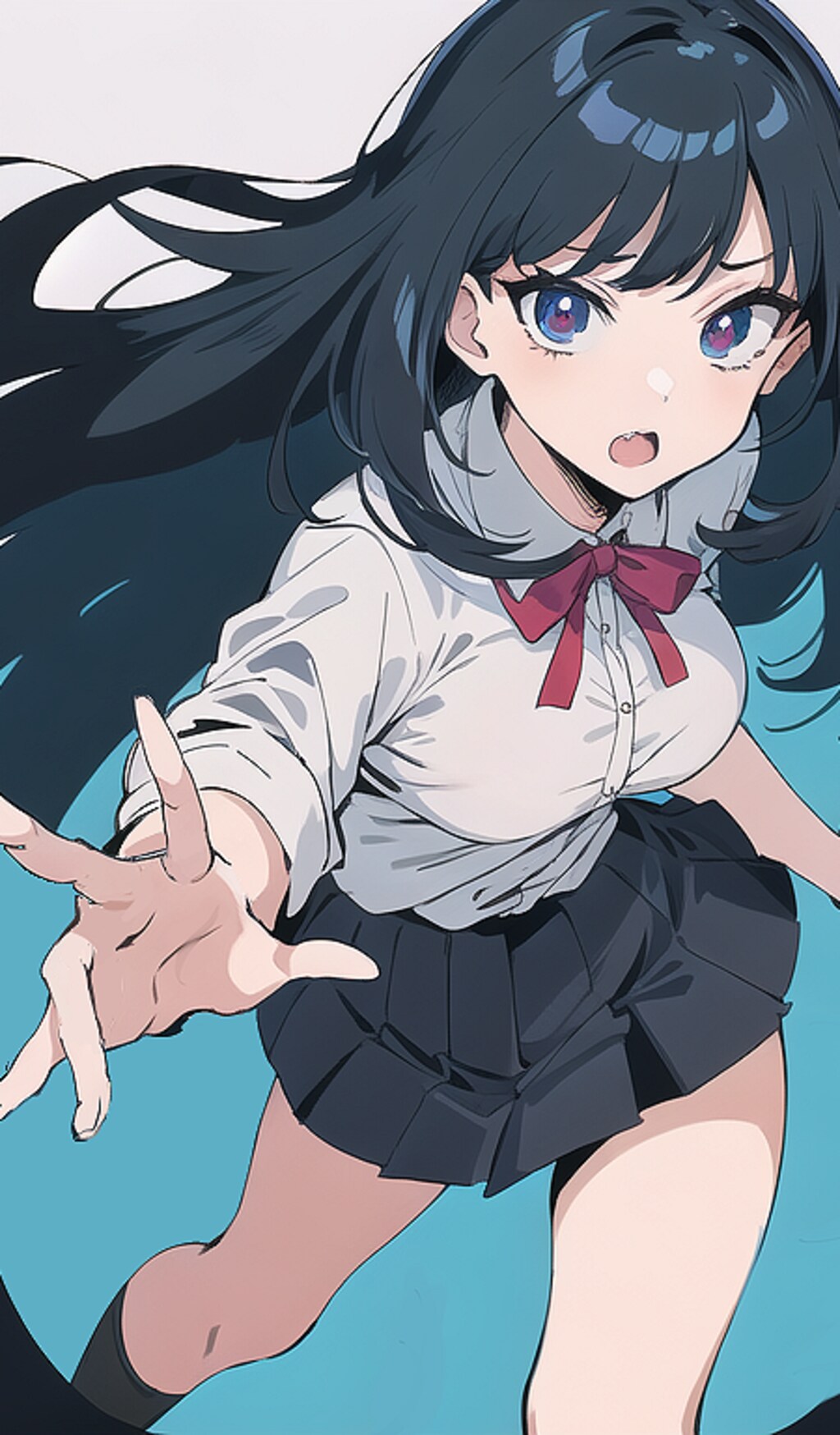 女の子と手