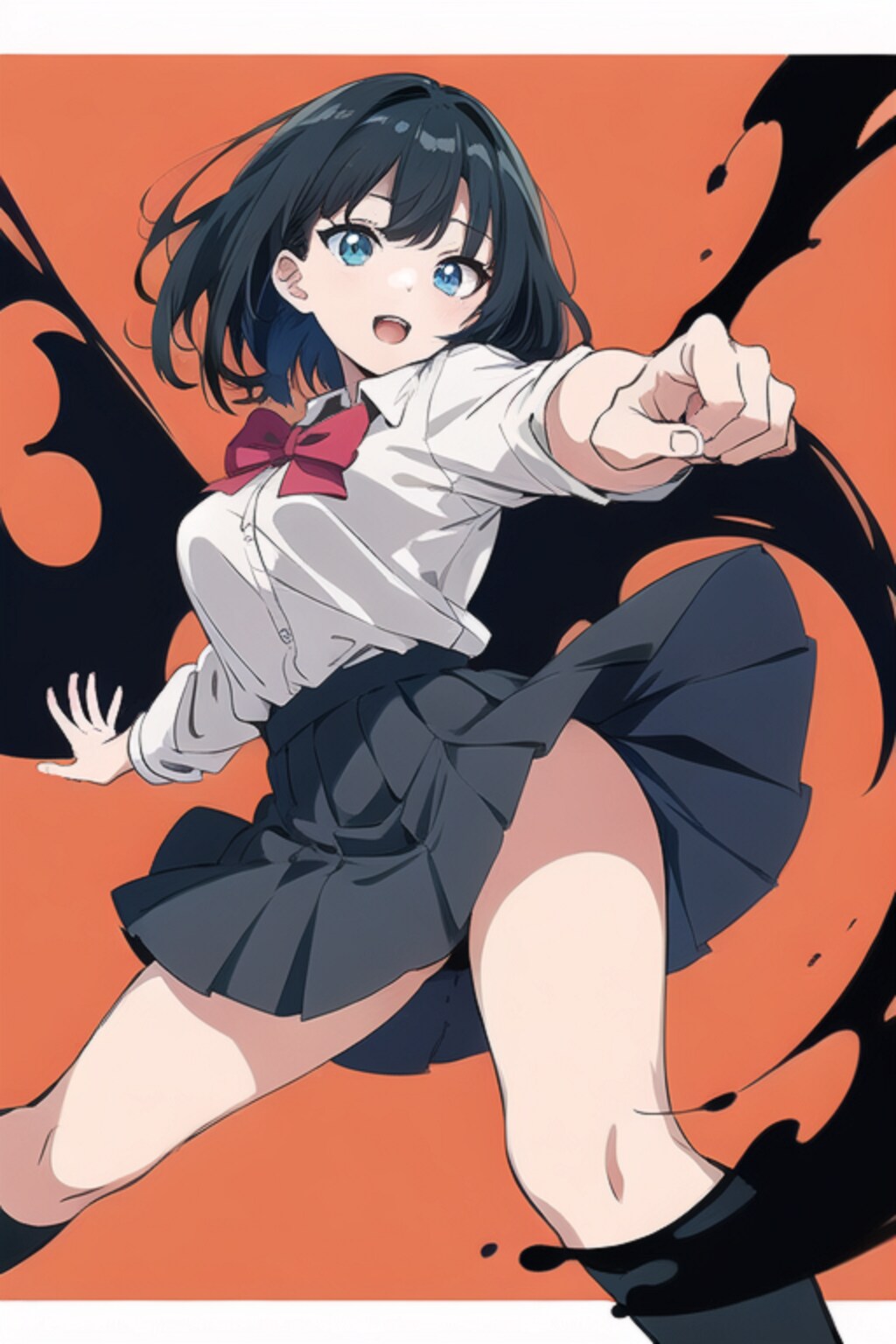 女の子と手