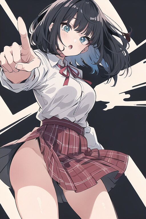 女の子と手