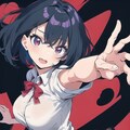女の子と手 7枚目