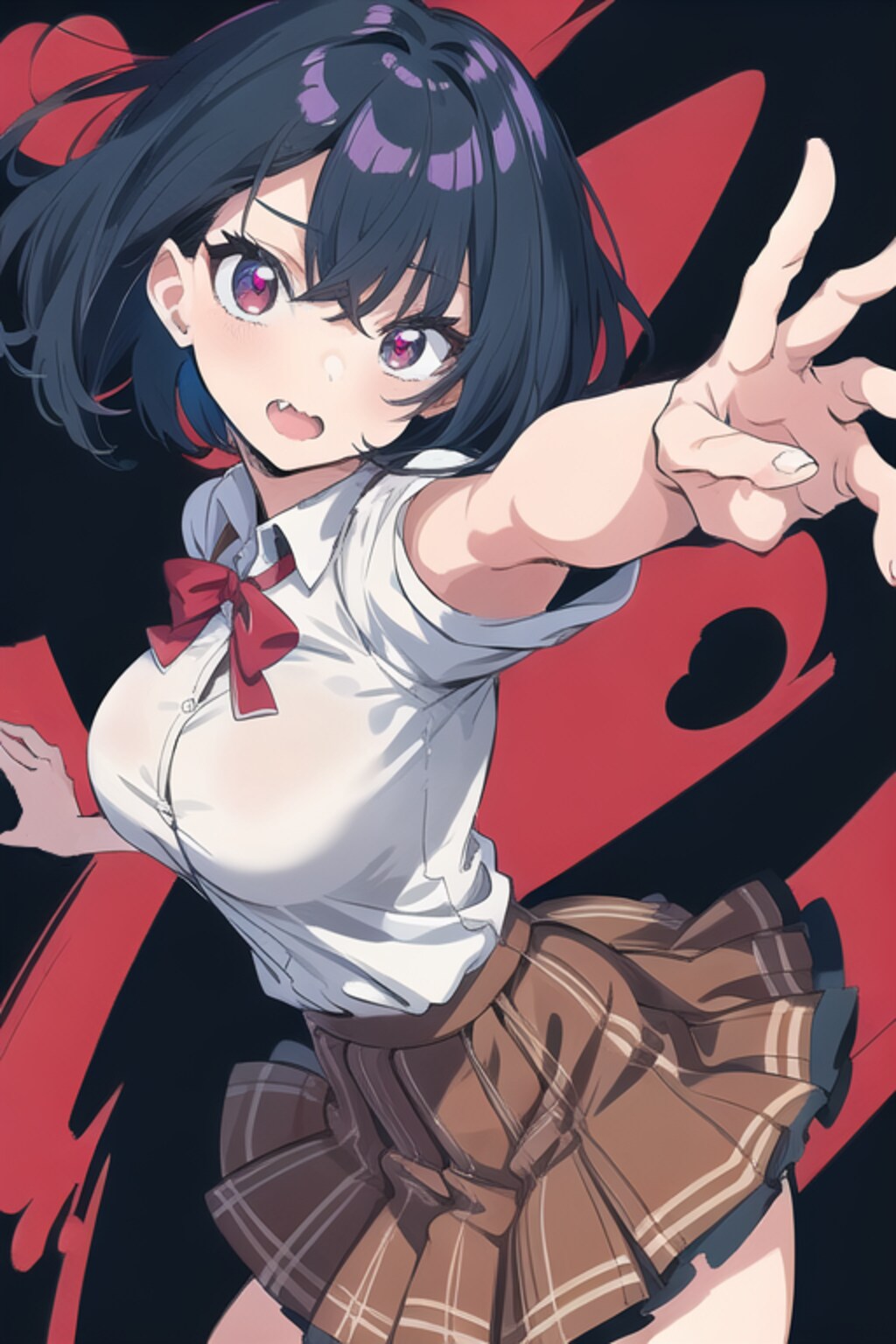 女の子と手