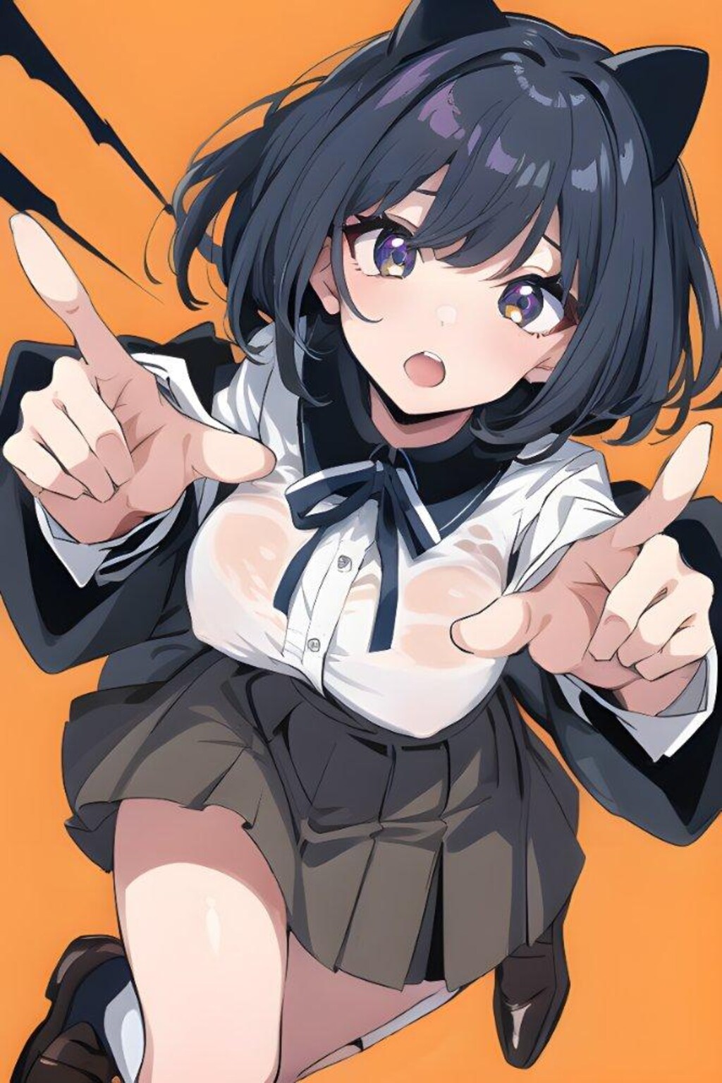女の子と手