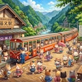 猫又駅 2枚目