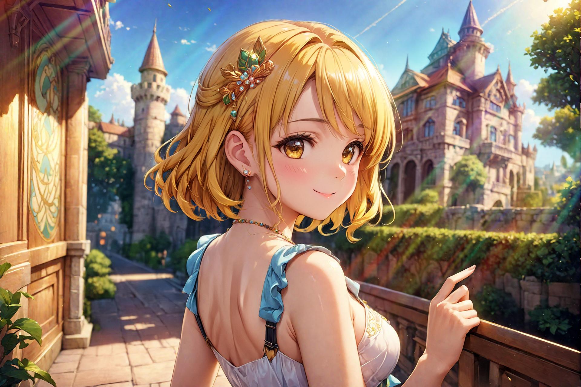 君と歩いた記憶 ～レンブラントの小径～ | の人気AIイラスト・グラビア