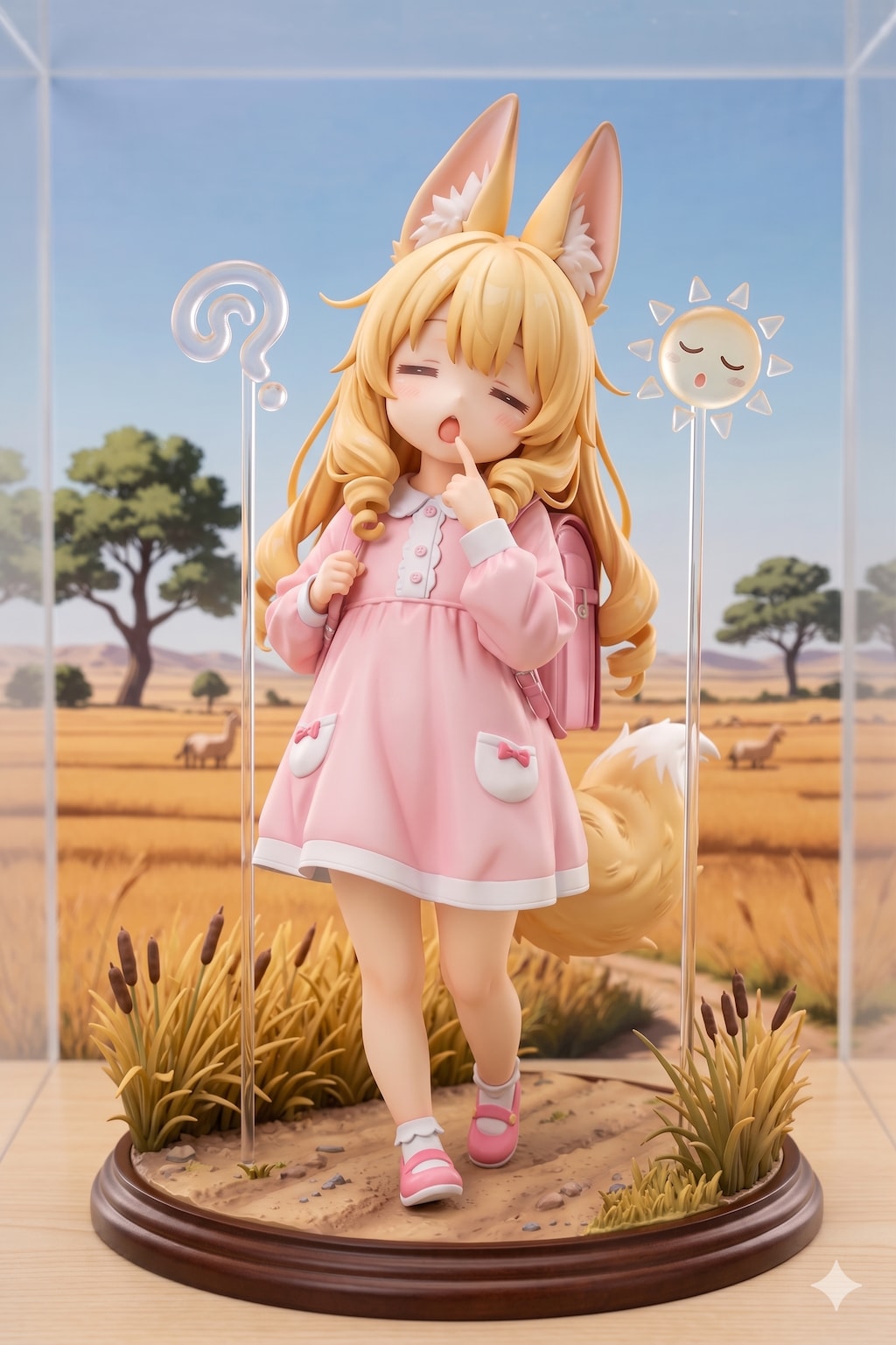 道に迷う幼少期のケモミミゆるふわおねえさん