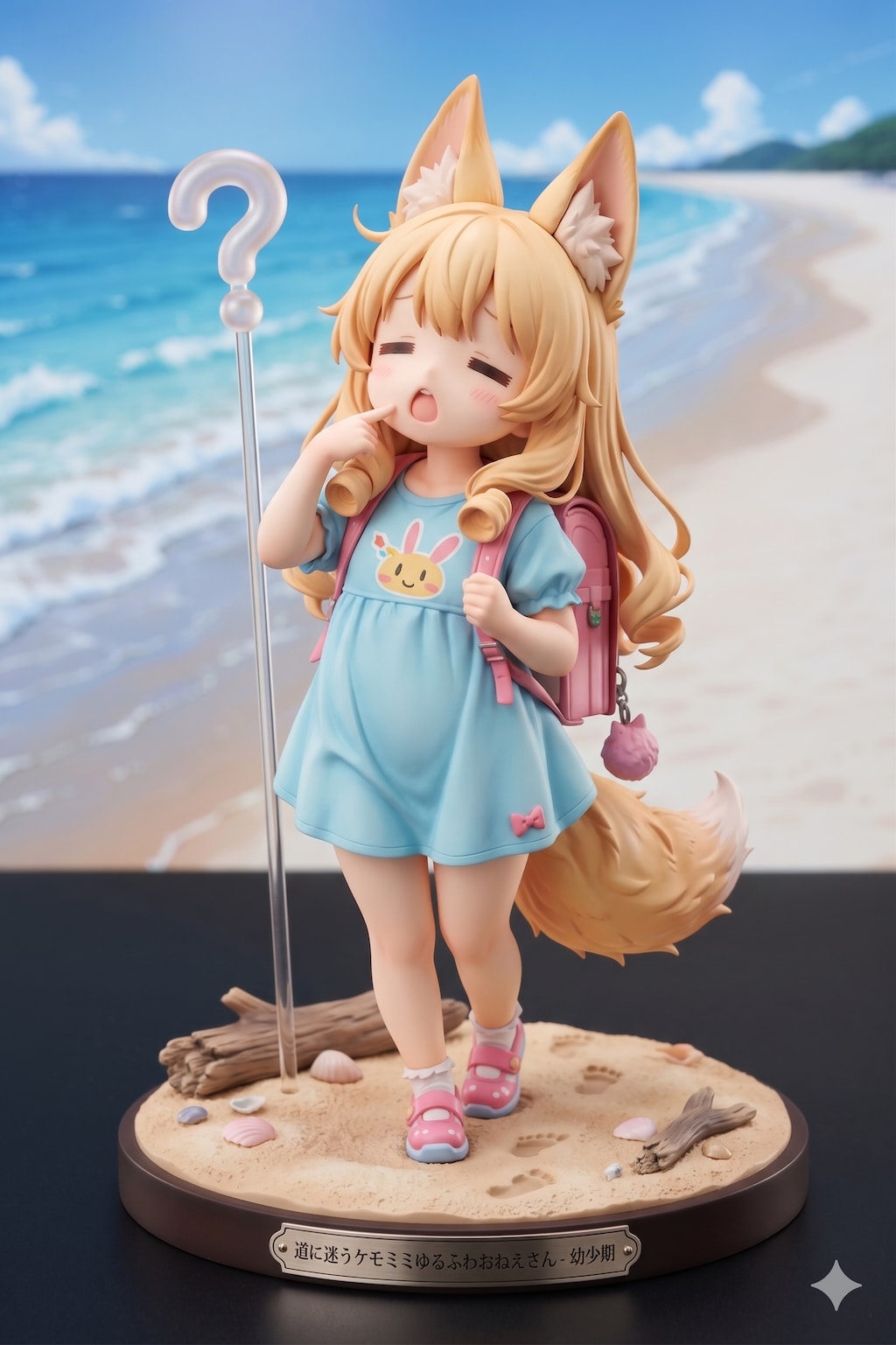 道に迷う幼少期のケモミミゆるふわおねえさん