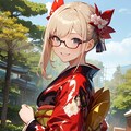 ツヤテカ着物🌟＋👘＝🎇 2枚目