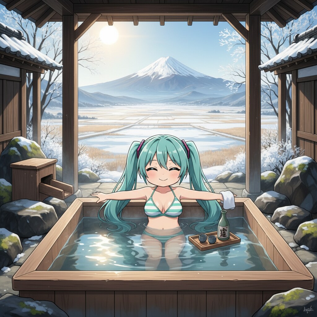 みどツイさん。 2月6日 お風呂の日