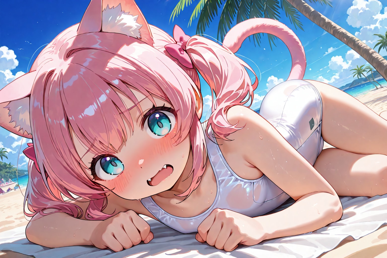 今日の猫耳ピンクちゃん